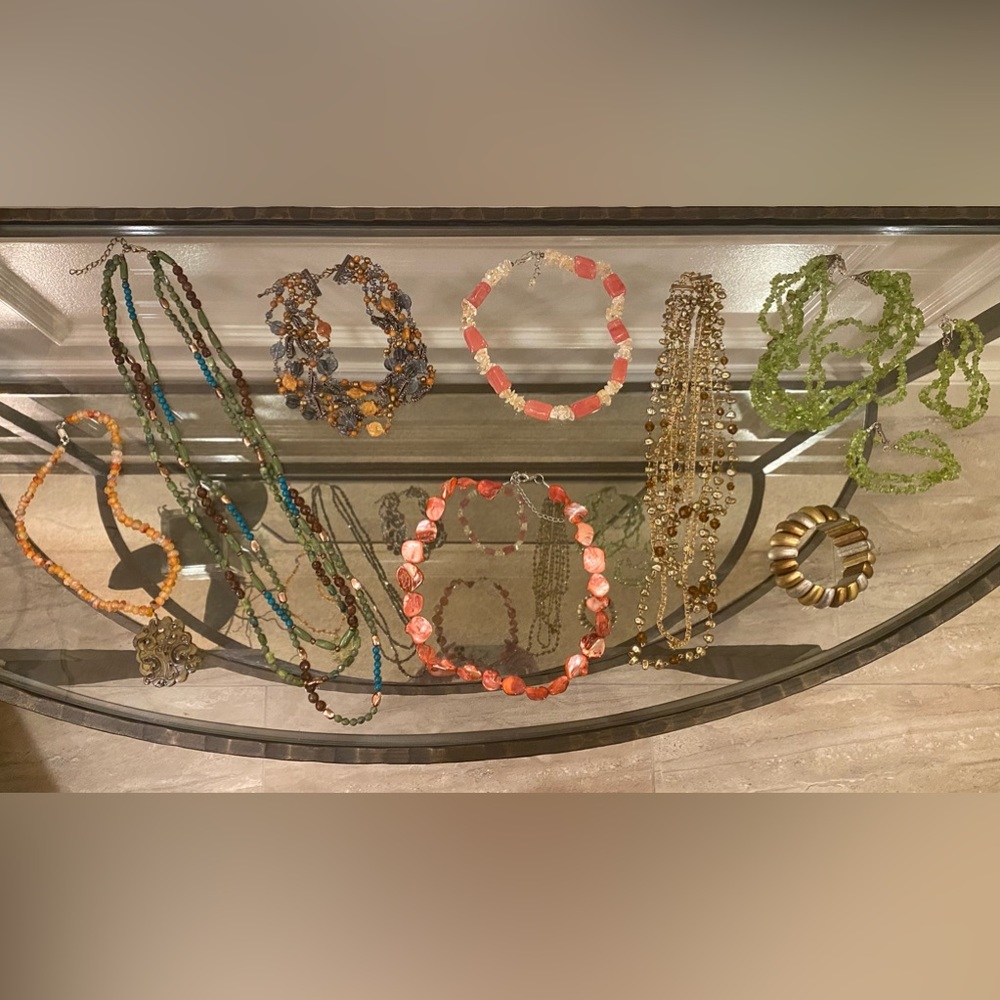 NEW *BOHEMIAN* Style Jewelry … Variety Bundle of 7 Necklaces & 3 Bracelets!